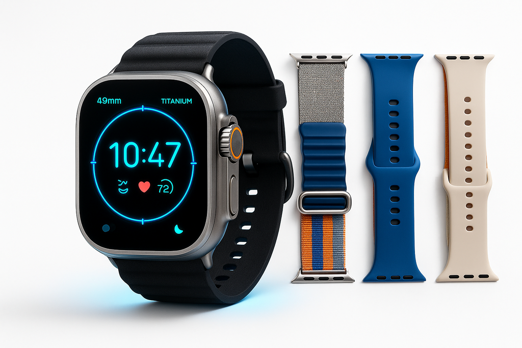 Buy T800 Ultra Smart Watch with 7 Straps | HD Display | Fitness & Health Tracker – TechSheck